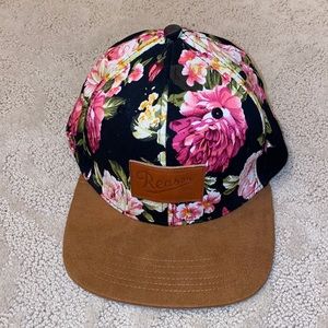 Reason hat w leather brim
